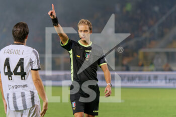 2022-10-29 - the referee Daniele Chiffi di Padova - US LECCE VS JUVENTUS FC - ITALIAN SERIE A - SOCCER