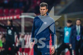 2022-10-31 - The head coach Thiago Motta (Bologna FC) - AC MONZA VS BOLOGNA FC - ITALIAN SERIE A - SOCCER
