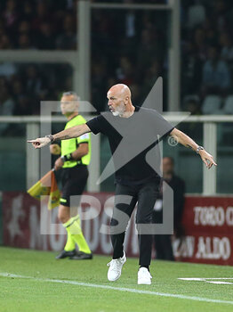 2022-10-30 - Stefano Pioli, head coach of AC Milan - TORINO FC VS AC MILAN - ITALIAN SERIE A - SOCCER
