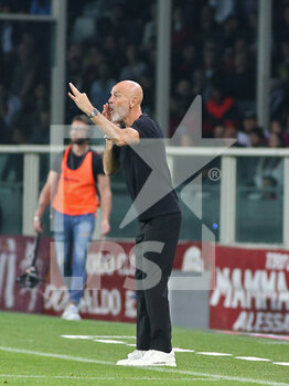 2022-10-30 - Stefano Pioli, head coach of AC Milan - TORINO FC VS AC MILAN - ITALIAN SERIE A - SOCCER