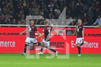 2022-10-30 - Alexey Miranchuk (Torino FC) celebrates the goal - TORINO FC VS AC MILAN - ITALIAN SERIE A - SOCCER