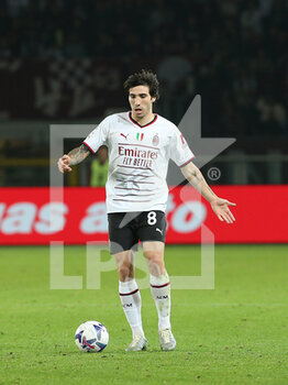 2022-10-30 - Sandro Tonali (AC Milan) - TORINO FC VS AC MILAN - ITALIAN SERIE A - SOCCER