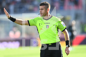 2022-11-06 - The referee of the match Antonio Giua - BOLOGNA FC VS TORINO FC - ITALIAN SERIE A - SOCCER