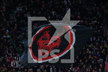 2022-11-05 - AC Milan supporters during Serie A 2022/23 football match between AC Milan and Spezia Calcio at Giuseppe Meazza Stadium, Milan, Italy on November 05, 2022 - AC MILAN VS SPEZIA CALCIO - ITALIAN SERIE A - SOCCER