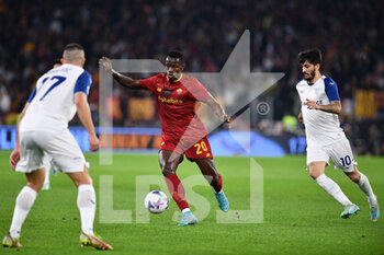 2022-11-06 - Mohamed Camara of AS Roma during the Serie A match between AS Roma and SS Lazio at Stadio Olimpico on November 6, 2022 in Rome, Italy. - AS ROMA VS SS LAZIO - ITALIAN SERIE A - SOCCER