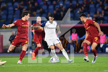 2022-11-06 - Luis Alberto of SS Lazio during the Serie A match between AS Roma and SS Lazio at Stadio Olimpico on November 6, 2022 in Rome, Italy. - AS ROMA VS SS LAZIO - ITALIAN SERIE A - SOCCER