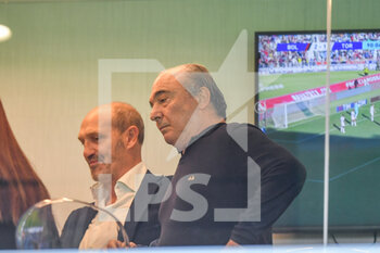 2022-11-06 - Marco Lanna, President UC Sampdoria and Rocco Commisso President ACF Fiorentina - UC SAMPDORIA VS ACF FIORENTINA - ITALIAN SERIE A - SOCCER