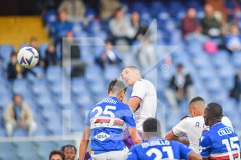 2022-11-06 - Alex Ferrari (Sampdoria) - Nikola Milenkovic (Fiorentina) goal 0 - 2 - UC SAMPDORIA VS ACF FIORENTINA - ITALIAN SERIE A - SOCCER