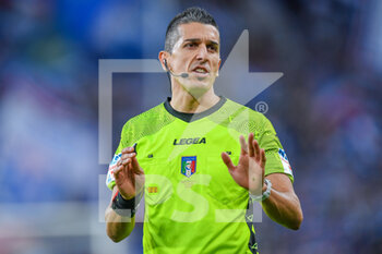 2022-11-06 - The Referee of the match Livio Marinelli
 to Tivoli - UC SAMPDORIA VS ACF FIORENTINA - ITALIAN SERIE A - SOCCER