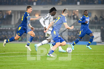 2022-11-10 - Juventus's Moise Kean scores a goal - HELLAS VERONA FC VS JUVENTUS FC - ITALIAN SERIE A - SOCCER