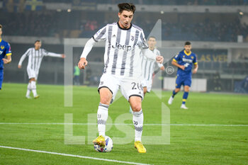 2022-11-10 - Juventus's Fabio Miretti in action - HELLAS VERONA FC VS JUVENTUS FC - ITALIAN SERIE A - SOCCER