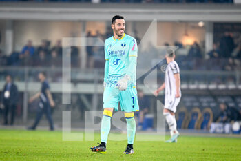 2022-11-10 - Verona's Lorenzo Montipò happiness - HELLAS VERONA FC VS JUVENTUS FC - ITALIAN SERIE A - SOCCER
