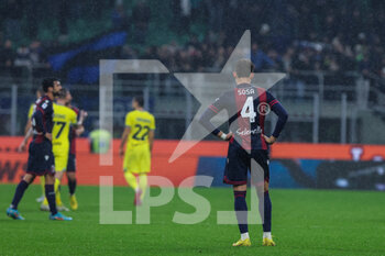 2022-11-09 - Joaquin Sosa of Bologna FC during Serie A 2022/23 football match between FC Internazionale and Bologna FC at Giuseppe Meazza Stadium, Milan, Italy on November 09, 2022 - INTER - FC INTERNAZIONALE VS BOLOGNA FC - ITALIAN SERIE A - SOCCER