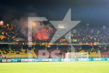 2022-11-09 - US Lecce supporters - US LECCE VS ATALANTA BC - ITALIAN SERIE A - SOCCER