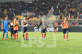 2022-11-09 - US Lecce greets its supporters - US LECCE VS ATALANTA BC - ITALIAN SERIE A - SOCCER