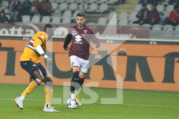 2022-11-09 - Nemania Radonjic (Torino FC) in action - TORINO FC VS UC SAMPDORIA - ITALIAN SERIE A - SOCCER