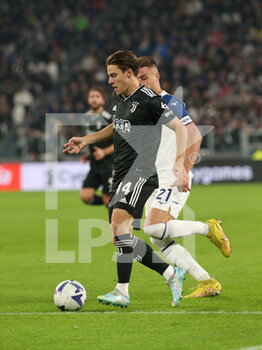 2022-11-13 - Nicola' Fagioli (Juventus FC) in action - JUVENTUS FC VS SS LAZIO - ITALIAN SERIE A - SOCCER
