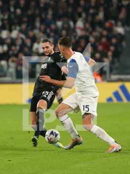2022-11-13 - Adrien Rabiot (Juventus FC) vs Nicolo' Casale (SS Lazio) - JUVENTUS FC VS SS LAZIO - ITALIAN SERIE A - SOCCER