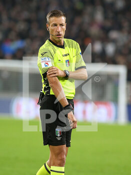 2022-11-13 - Davide Massa, referee of the match - JUVENTUS FC VS SS LAZIO - ITALIAN SERIE A - SOCCER