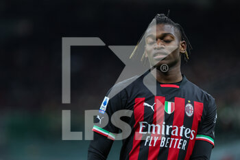 2022-11-13 - Rafael Leao of AC Milan reacts during Serie A 2022/23 football match between AC Milan and ACF Fiorentina at Giuseppe Meazza Stadium, Milan, Italy on November 13, 2022 - AC MILAN VS ACF FIORENTINA - ITALIAN SERIE A - SOCCER