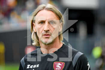 2022-08-20 - Salernitana's Head Coach Davide Nicola portrait - UDINESE CALCIO VS US SALERNITANA - ITALIAN SERIE A - SOCCER