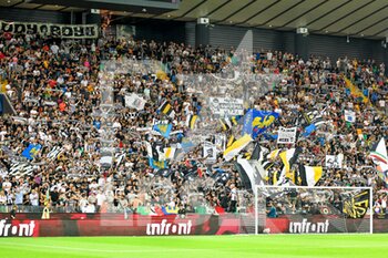 2022-09-04 - Udinese supporters - UDINESE CALCIO VS AS ROMA - ITALIAN SERIE A - SOCCER