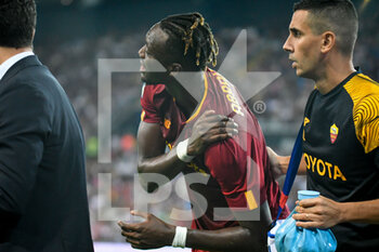 2022-09-04 - Roma's Tammy Abraham injury - UDINESE CALCIO VS AS ROMA - ITALIAN SERIE A - SOCCER