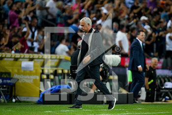 2022-09-04 - Disappointment of Roma's Head Coach Jose' Mourinho - UDINESE CALCIO VS AS ROMA - ITALIAN SERIE A - SOCCER