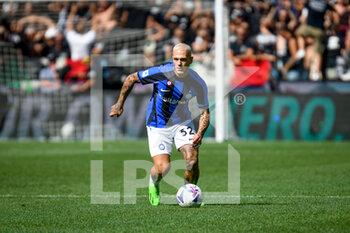 18/09/2022 - Inter's Federico Dimarco portrait in action - UDINESE CALCIO VS INTER - FC INTERNAZIONALE - SERIE A - CALCIO