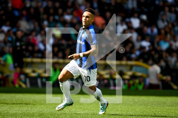 2022-09-18 - Inter's Lautaro Martinez portrait in action - UDINESE CALCIO VS INTER - FC INTERNAZIONALE - ITALIAN SERIE A - SOCCER