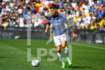18/09/2022 - Inter's Joaquin Correa portrait in action - UDINESE CALCIO VS INTER - FC INTERNAZIONALE - SERIE A - CALCIO