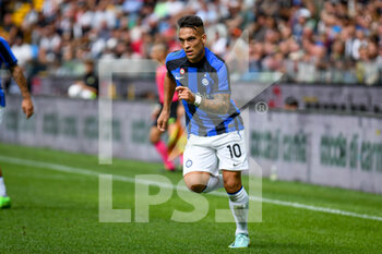 18/09/2022 - Inter's Lautaro Martinez portrait in action - UDINESE CALCIO VS INTER - FC INTERNAZIONALE - SERIE A - CALCIO