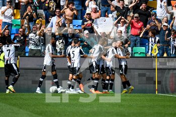 18/09/2022 - Udinese's Jaka Bijol celebrates after scoring a goal - UDINESE CALCIO VS INTER - FC INTERNAZIONALE - SERIE A - CALCIO