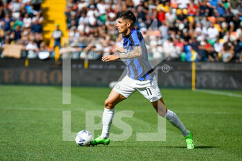 2022-09-18 - Inter's Joaquin Correa portrait in action - UDINESE CALCIO VS INTER - FC INTERNAZIONALE - ITALIAN SERIE A - SOCCER
