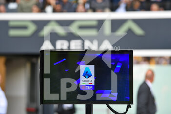 2022-10-09 - V.A.R. (Video Assistant Referee) of DAncia Arena Stadium - UDINESE CALCIO VS ATALANTA BC - ITALIAN SERIE A - SOCCER