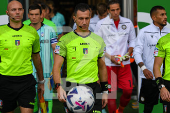 2022-10-09 - The Referee of the match Daniele Doveri  of the Rome Section - UDINESE CALCIO VS ATALANTA BC - ITALIAN SERIE A - SOCCER