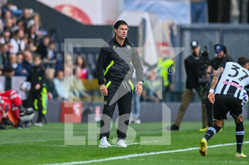 2022-10-09 - Udinese's Head Coach Andrea Sottil - UDINESE CALCIO VS ATALANTA BC - ITALIAN SERIE A - SOCCER