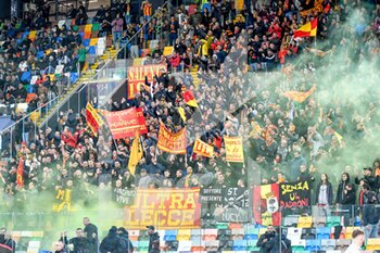 2022-11-04 - Lecce supporters - UDINESE CALCIO VS US LECCE - ITALIAN SERIE A - SOCCER