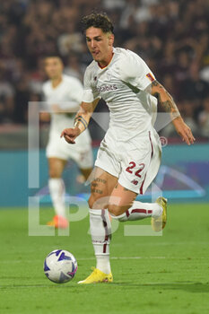 14/08/2022 - Nicolò Zaniolo ( AS. Roma) in action during the Serie A 2022/23 match between US Salernitana1919 and AS Roma  Arechi  Stadium - US SALERNITANA VS AS ROMA - SERIE A - CALCIO