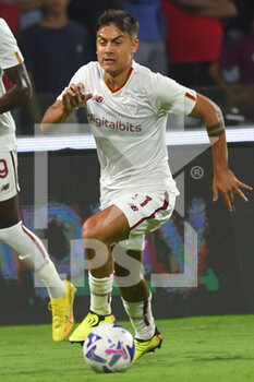 2022-08-14 - Paulo Dybala ( AS. Roma) in action during the Serie A 2022/23 match between US Salernitana1919 and AS Roma  Arechi  Stadium - US SALERNITANA VS AS ROMA - ITALIAN SERIE A - SOCCER