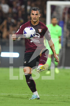 14/08/2022 - Federico Bonazzoli( US. Salernitana 1919) in action during the Serie A 2022/23 match between US Salernitana1919 and AS Roma  Arechi  Stadium - US SALERNITANA VS AS ROMA - SERIE A - CALCIO