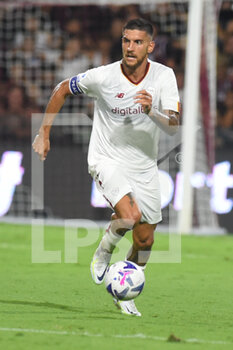 14/08/2022 - Lorenzo Pellegrini ( AS. Roma) in action during the Serie A 2022/23 match between US Salernitana1919 and AS Roma  Arechi  Stadium - US SALERNITANA VS AS ROMA - SERIE A - CALCIO