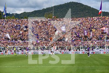 2022-09-03 - Fiorentina supporters Curva fiesolo Artemio Franchi stadium - ACF FIORENTINA VS JUVENTUS FC - ITALIAN SERIE A - SOCCER