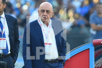 2022-08-21 - Andrea Galliani the president of Monza during the Serie A 2022/23 match between SSC Napoli And AC Monza Diego Armando Maradona Stadium - SSC NAPOLI VS AC MONZA - ITALIAN SERIE A - SOCCER