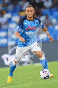 2022-08-21 - Stanislav Lobotka (SSC Napoli) in action during the Serie A 2022/23 match between SSC Napoli And AC Monza Diego Armando Maradona Stadium - SSC NAPOLI VS AC MONZA - ITALIAN SERIE A - SOCCER