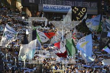14/08/2022 - S.S. Lazio Fans during the 1st day of the Serie A Championship between S.S. Lazio vs Bologna F.C. on 14th August 2022 at the Stadio Olimpico in Rome, Italy. - SS LAZIO VS BOLOGNA FC - SERIE A - CALCIO