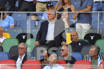 14/08/2022 - Claudio Lotito of S.S. Lazio during the 1st day of the Serie A Championship between S.S. Lazio vs Bologna F.C. on 14th August 2022 at the Stadio Olimpico in Rome, Italy. - SS LAZIO VS BOLOGNA FC - SERIE A - CALCIO