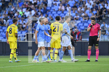 14/08/2022 - Referee Luca Massimi during the 1st day of the Serie A Championship between S.S. Lazio vs Bologna F.C. on 14th August 2022 at the Stadio Olimpico in Rome, Italy. - SS LAZIO VS BOLOGNA FC - SERIE A - CALCIO