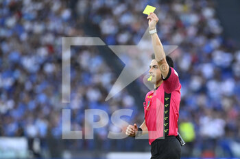 14/08/2022 - Referee Luca Massimi during the 1st day of the Serie A Championship between S.S. Lazio vs Bologna F.C. on 14th August 2022 at the Stadio Olimpico in Rome, Italy. - SS LAZIO VS BOLOGNA FC - SERIE A - CALCIO
