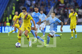 14/08/2022 - Andrea Cambiaso of Bologna F.C.  during the 1st day of the Serie A Championship between S.S. Lazio vs Bologna F.C. on 14th August 2022 at the Stadio Olimpico in Rome, Italy. - SS LAZIO VS BOLOGNA FC - SERIE A - CALCIO